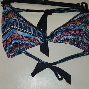 Colorful Patterned Women Swim One Piece